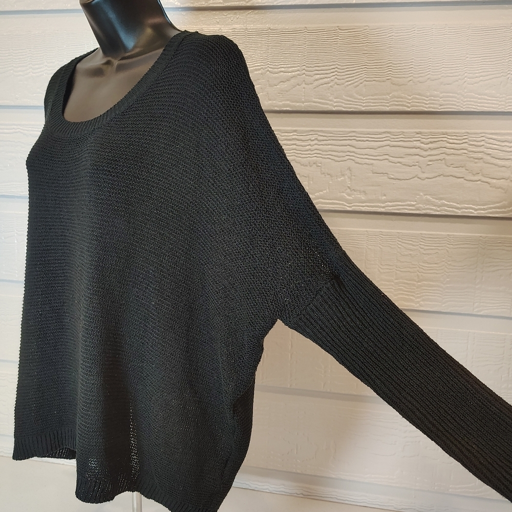 Yahada USA Women's M/L Drop Sleeve Oversized Sweater Wool Blend Cozy - Picture 2 of 7